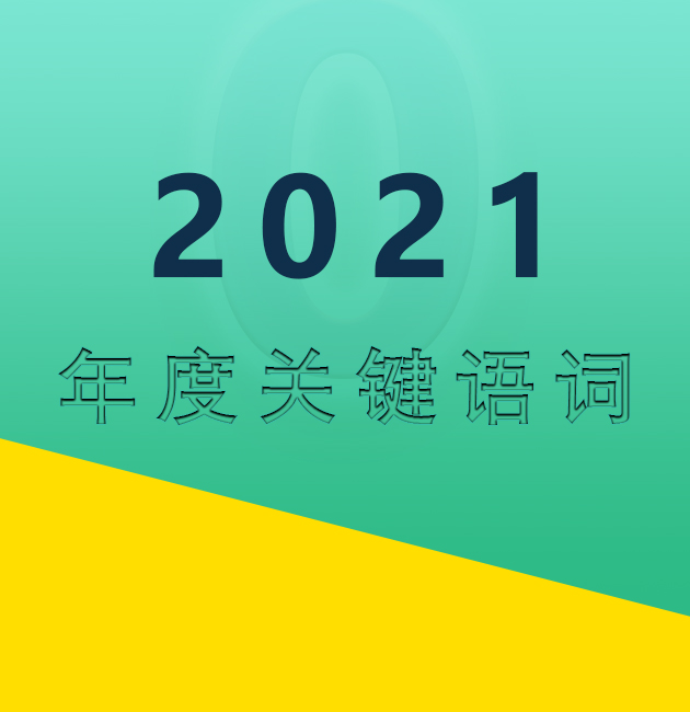 城印象网站筛选出2021年度具有代表性的关键词语，请你细品！